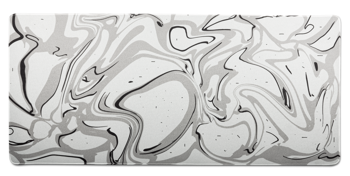 Marble Liquid V2 Desk Mat – 900 × 400 mm