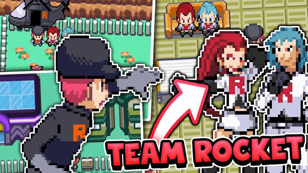 Pokemon Team Rocket Edition GBC ROM Hack Video Game Gameboy Color