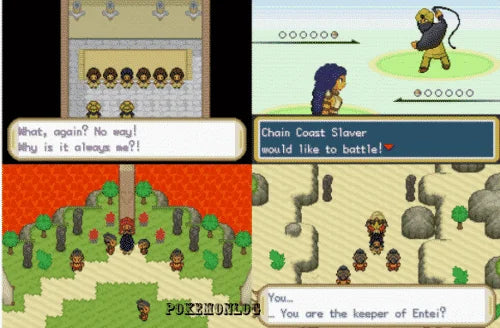 Pokemon Mirage of Tales GBA Video Game ROM Game Boy Advance Custom