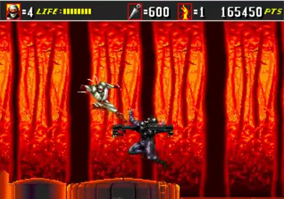 Shinobi 3 Return of the Ninja Master — Sega Genesis (Reproduction)