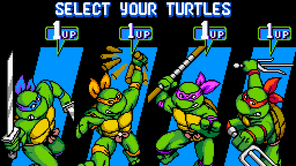 TMNT 4: Turtles in Time — Super Nintendo (Reproduction)
