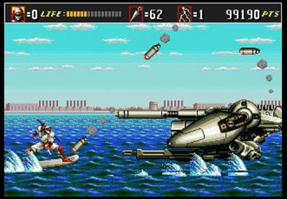 Shinobi 3 Return of the Ninja Master — Sega Genesis (Reproduction)
