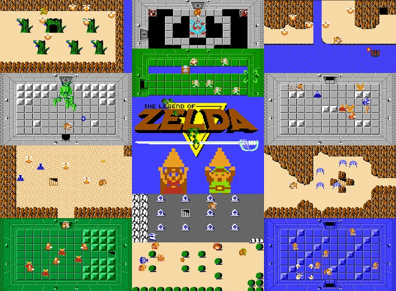 The Legend of Zelda — NES (Reproduction)